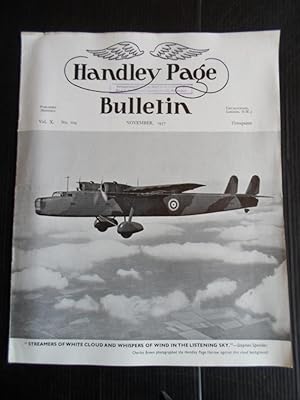 Handley Page Bulletin