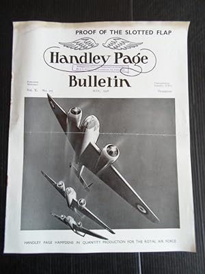 Handley Page Bulletin