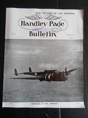 Handley Page Bulletin