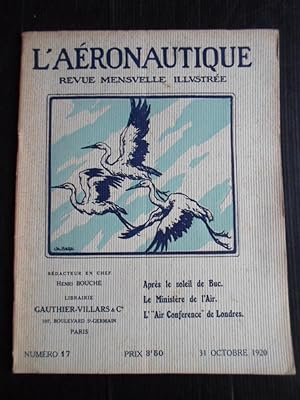 l'Aéronautique, Revue Mensuelle Illustrée