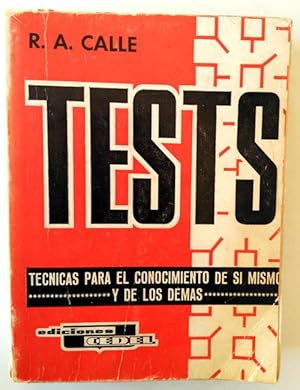 Imagen del vendedor de TESTS . TECNICAS PARA ELCONCIMIENTO DE SI MISMO Y DE LOS DEMAS a la venta por Librera Salvalibros Express