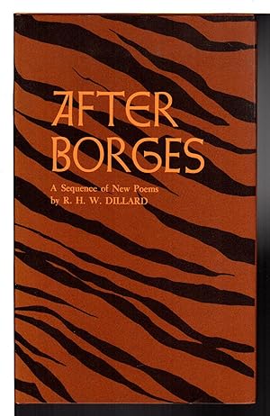 Seller image for AFTER BORGES: A Sequence of New Poems. for sale by Bookfever, IOBA  (Volk & Iiams)