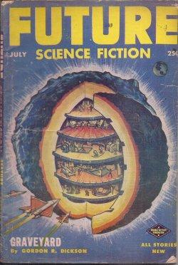 Image du vendeur pour FUTURE Science Fiction: July 1953 mis en vente par Books from the Crypt