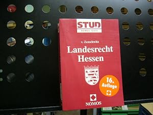 Seller image for Landesrecht Hessen for sale by Antiquariat im Kaiserviertel | Wimbauer Buchversand