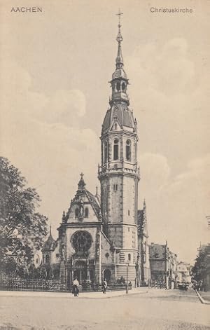 Ansichtskarte AK Aachen - Christuskirche.