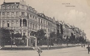 Ansichtskarte AK Aachen - Crefelderstrasse.