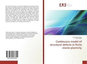 Imagen del vendedor de Continuous model of structural defects in finite elasto-plasticity a la venta por AHA-BUCH GmbH