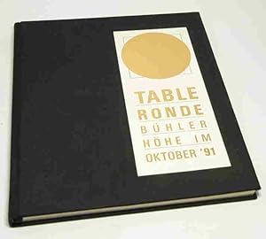 "Table Ronde". Die Bühler Begegnung. 11.-12. Oktober 1991 Schloßhotel Bühlerhöhe. Fotografie: Rol...