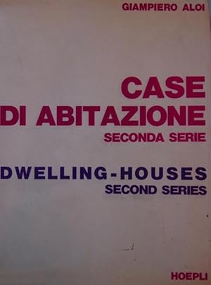 Imagen del vendedor de CASE DI ABITAZIONE. Seconda serie. DWELLING-HOUSES. Second series. a la venta por Carmen Alonso Libros