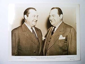 Edward Arnold & Bill Hoover, Stand In, Press Agency Photo 1937