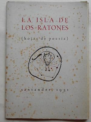 Imagen del vendedor de LA ISLA DE LOS RATONES (Hojas de Poesa) Nm. 13. Director Manuel Arce. a la venta por Carmichael Alonso Libros