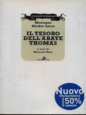Bild des Verkufers fr Il tesoro dell'Abate Thomas zum Verkauf von Librodifaccia