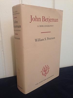 John Betjeman: A Bibliography