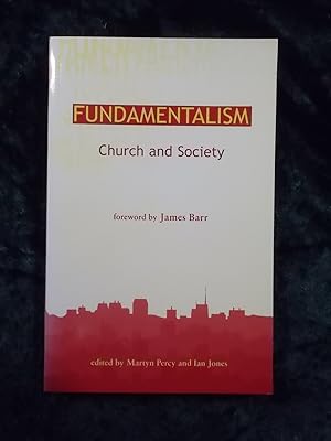 Immagine del venditore per FUNDAMENTALISM, CHURCH AND SOCIETY. venduto da Gage Postal Books