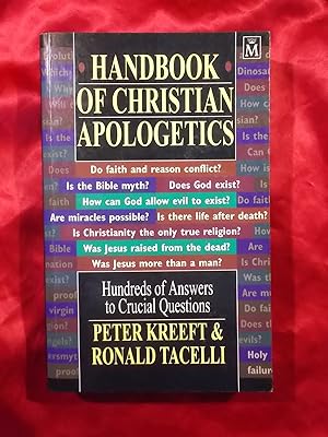 Seller image for HANDBOOK OF CHRISTIAN APOLOGETICS. 1ST BRITISH EDITION. for sale by Gage Postal Books