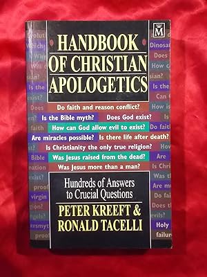 Image du vendeur pour HANDBOOK OF CHRISTIAN APOLOGETICS. 1ST BRITISH EDITION. mis en vente par Gage Postal Books