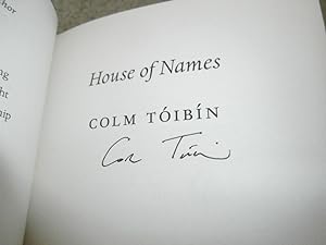 Seller image for HOUSE OF NAMES: SIGNED UK FIRST EDITION HARDCOVER for sale by Books for Collectors