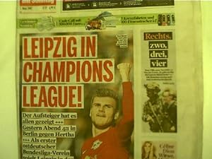 Leipzig in Champions League! - Bild am Sonntag vom 7. Mai 2017,