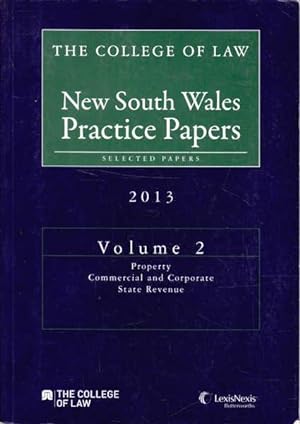 New South Walse Practice Papers: 2013 Volume Two (2)
