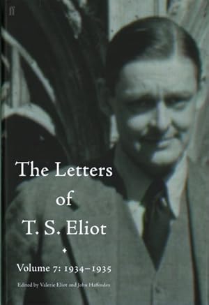 Seller image for Letters of T. S. Eliot Volume 7: 1934-1935, the for sale by GreatBookPrices