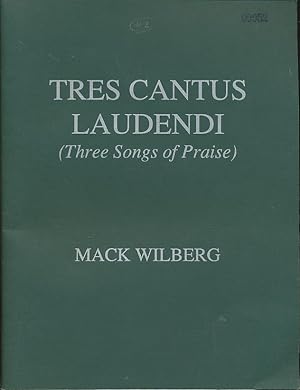 Immagine del venditore per TRES CANTUS LAUDENDI (THREE SONGS OF PRAISE) venduto da CorgiPack