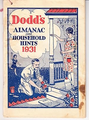Dodd's Almanac and Household Hints 1931