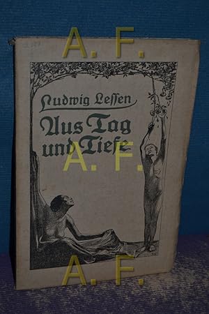 Bild des Verkufers fr Aus Tag und Tiefe : Gedichte zum Verkauf von Antiquarische Fundgrube e.U.