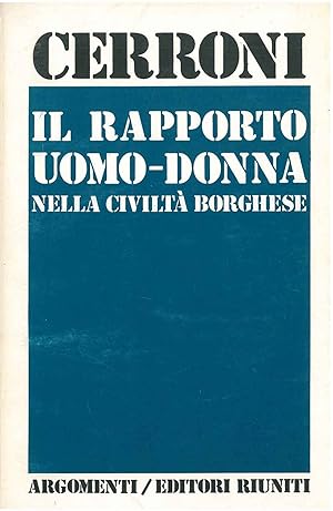 Il rapporto uomo-donna nella civiltà borghese