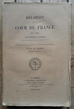 Seller image for RELATION de la COUR de FRANCE en 1690 for sale by Liseronsblancs