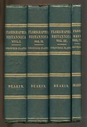 Florigraphia Britannica;. (4 Vols Complete)