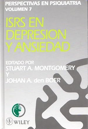 Seller image for ISRS en Depresin y Ansiedad . for sale by Librera Astarloa
