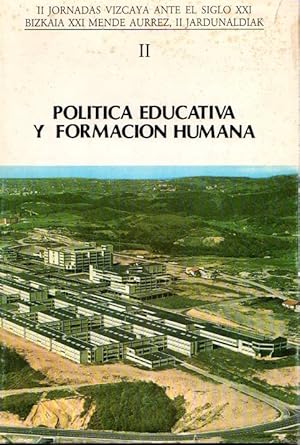 Imagen del vendedor de Poltica Educativa y formacin Humana . a la venta por Librera Astarloa