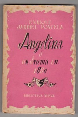 Bild des Verkufers fr Angelina o un drama en 1880 Dibujos de Arturo Ruiz Castillo. zum Verkauf von Librera Astarloa