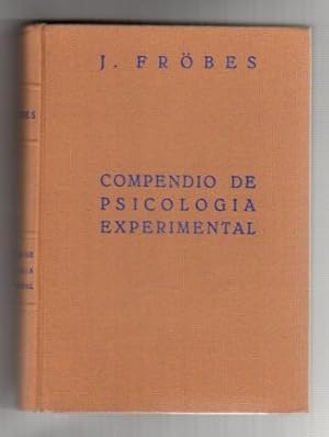 Imagen del vendedor de Compendio de Psicologa Experimental . a la venta por Librera Astarloa