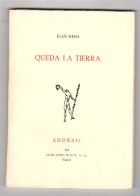 Bild des Verkufers fr Queda la tierra . zum Verkauf von Librera Astarloa