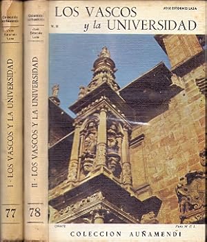 Bild des Verkufers fr Los Vascos y la Universidad (2 Vols) . zum Verkauf von Librera Astarloa
