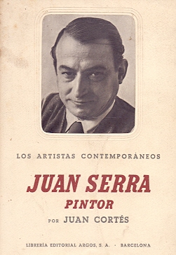 Bild des Verkufers fr El pintor Juan Serra . zum Verkauf von Librera Astarloa