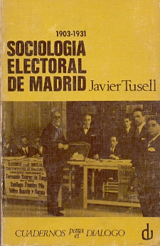 Seller image for Sociologa electoral de Madrid . for sale by Librera Astarloa