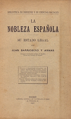 Imagen del vendedor de La Nobleza Espaola. Su estado legal. a la venta por Librera Astarloa