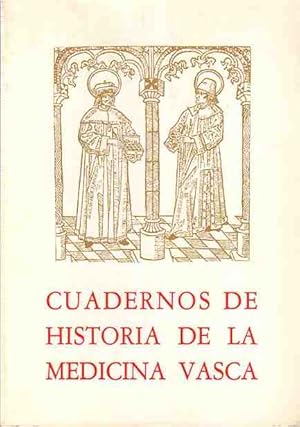 Imagen del vendedor de Cuadernos de historia de la medicina vasca. 1. a la venta por Librera Astarloa