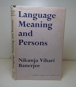 Seller image for Language, Meaning and Persons for sale by BRIMSTONES
