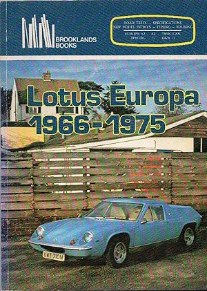 Seller image for Lotus Europa 1966-1975 for sale by Horsham Rare Books