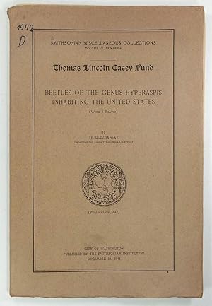 Beetles of the Genus Hyperaspis inhabiting in the United States. Thomas Lincoln Casey Fund. (Smit...