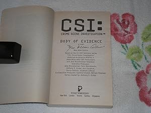 Seller image for Csi: Crime Scene Investigation, Body Of Evidence: Signed for sale by SkylarkerBooks