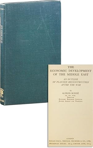 Bild des Verkufers fr The Economic Development of the Middle East: An Outline of Planned Reconstruction After the War zum Verkauf von Lorne Bair Rare Books, ABAA