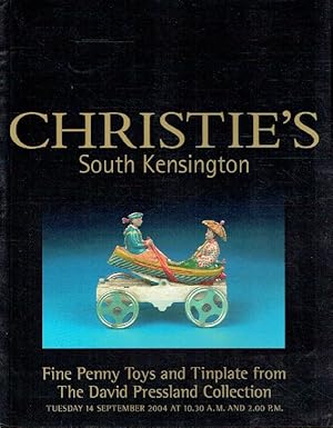 Christies September 2004 Fine Penny Toys & Tinplate - David Pressland Collection