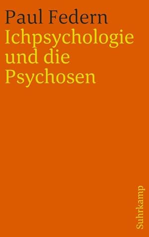 Bild des Verkufers fr Ichpsychologie und die Psychosen zum Verkauf von AHA-BUCH GmbH