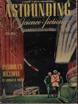 Bild des Verkufers fr ASTOUNDING Science Fiction: June 1945 zum Verkauf von Books from the Crypt