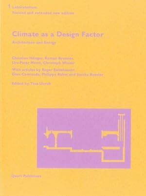 Image du vendeur pour Climate As a Design Factor : Architecture and Energy mis en vente par GreatBookPrices