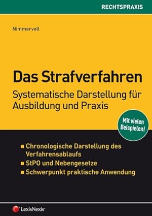 Seller image for Das Strafverfahren: Systematische Darstellung fr Ausbildung und Praxis (Rechtspraxis) : Systematische Darstellung fr Ausbildung und Praxis for sale by AHA-BUCH